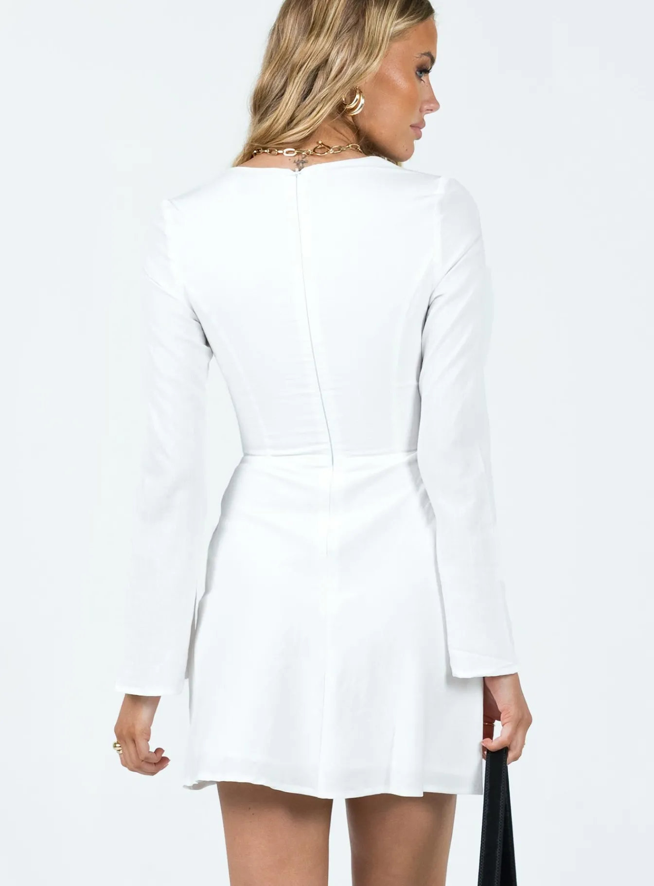 Princess Polly Aalyah Corset Mini Dress White Hot