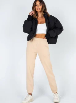 Princess Polly Abe Puffer Jacket Black Best