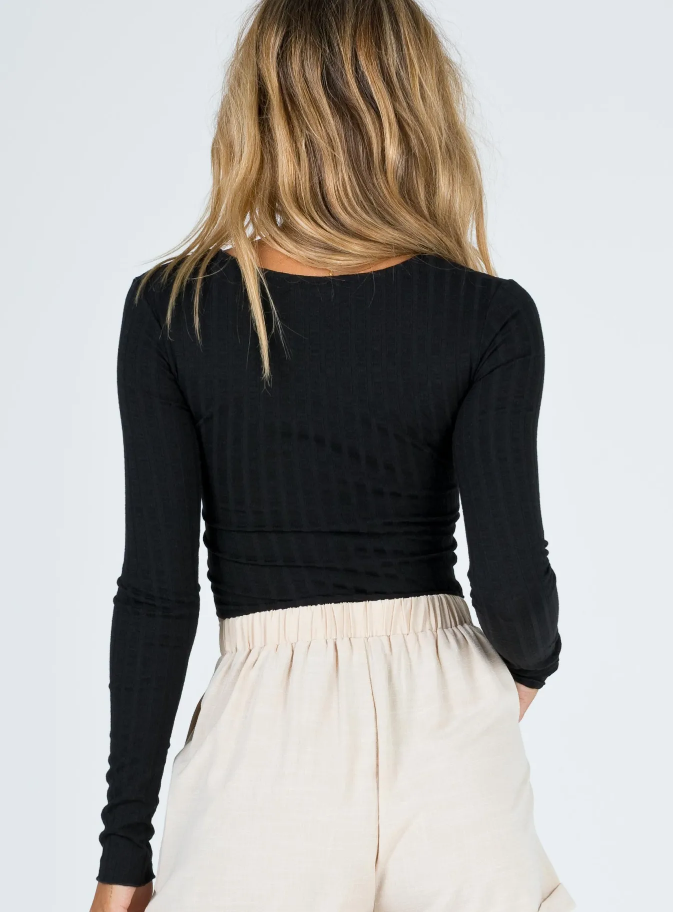 Princess Polly Abigal Top Black New