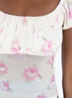 Princess Polly Addai Top Cream / Floral Online