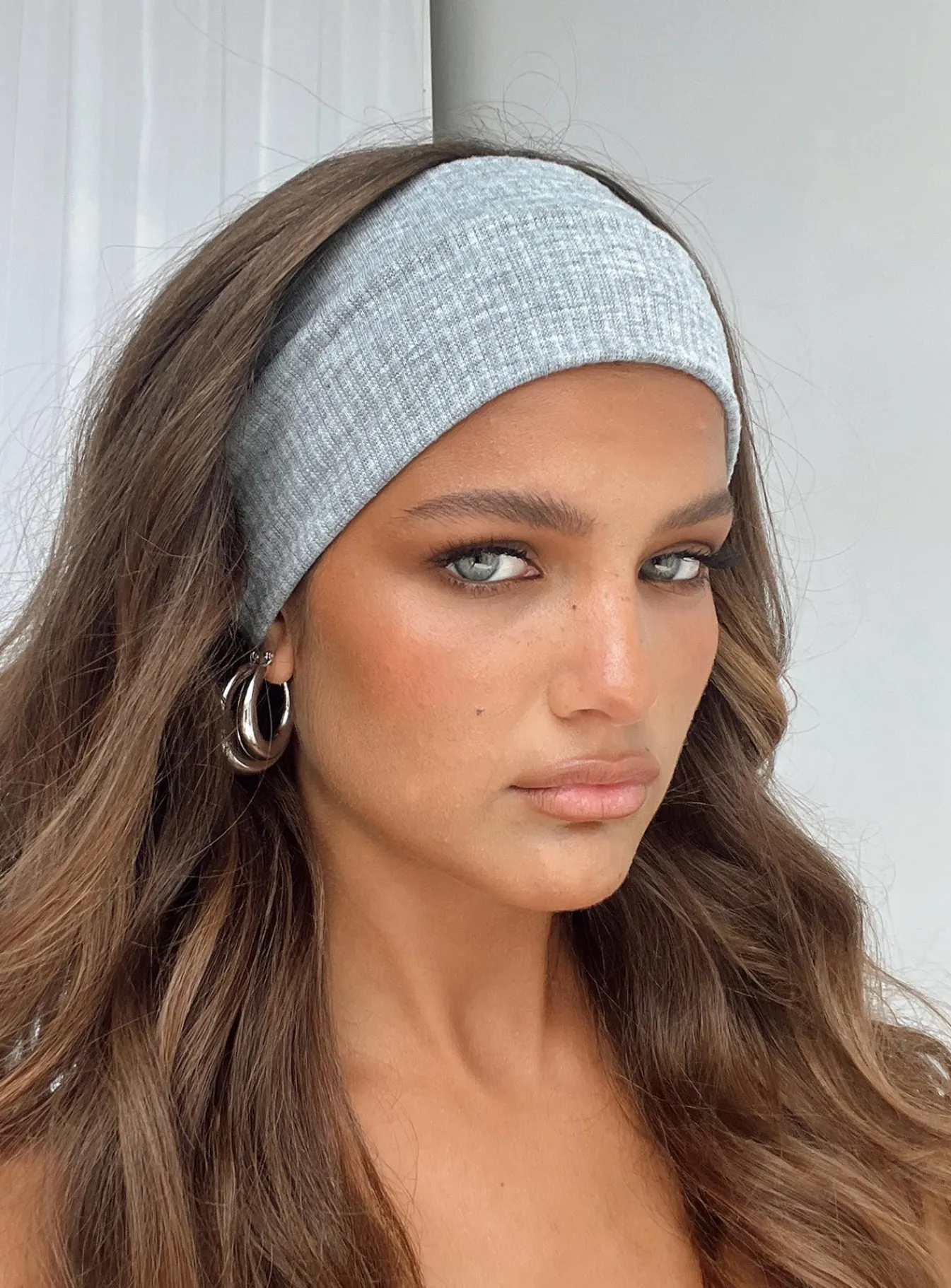 Princess Polly Adelina Knit Headband Grey Marle Hot