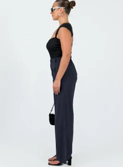 Princess Polly Adkins Pants  Navy Best