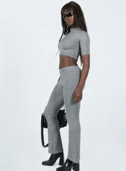 Princess Polly Adora Set  Grey Flash Sale
