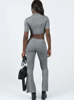 Princess Polly Adora Set  Grey Flash Sale