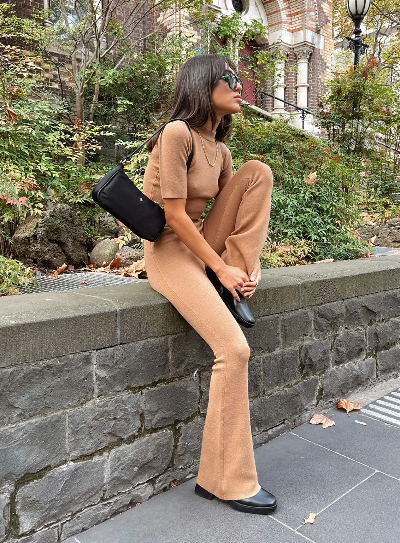 Princess Polly Adora Set Brown Outlet