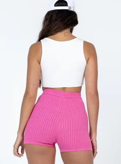 Princess Polly Aeditha Shorts Pink Sale