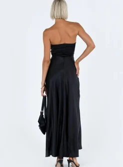 Princess Polly Ahna Maxi Dress Black Best Sale