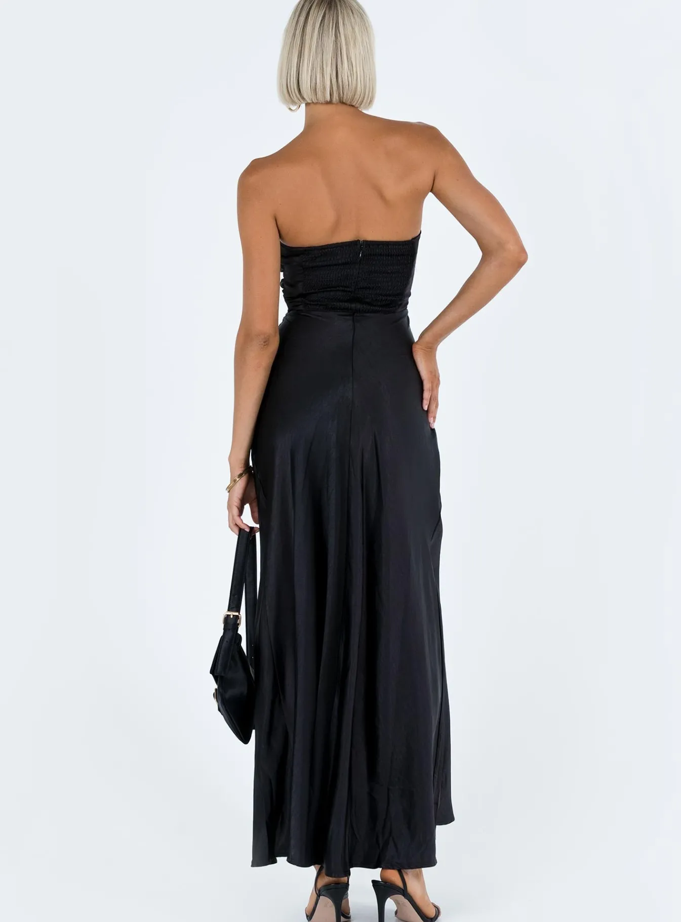 Princess Polly Ahna Maxi Dress Black Best Sale
