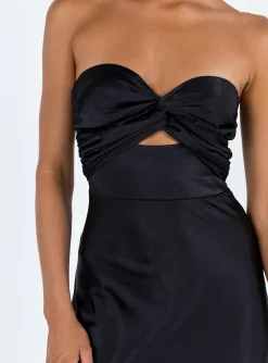 Princess Polly Ahna Maxi Dress Black Best Sale