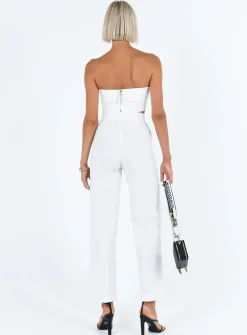 Princess Polly Aiden Set  White Fashion