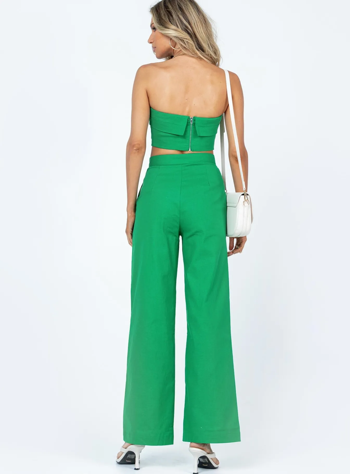 Princess Polly Aiden Set Green Outlet