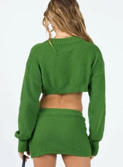 Princess Polly Akalia Knit Set Khaki Outlet