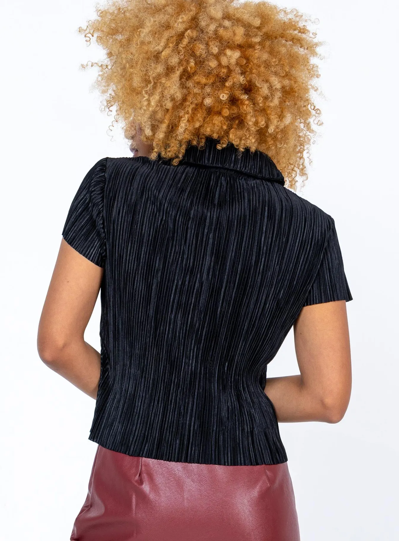 Princess Polly Akira Shirt Black Cheap
