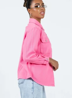 Princess Polly Aleigha Jacket  Pink Fashion