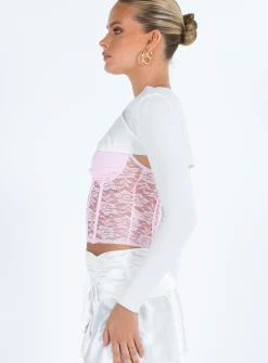 Princess Polly Alexanderson Cardigan  White Best