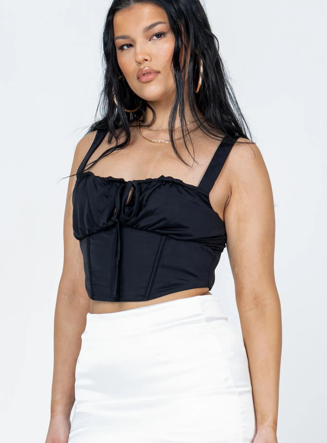 Princess Polly Alexandira Top Black Store