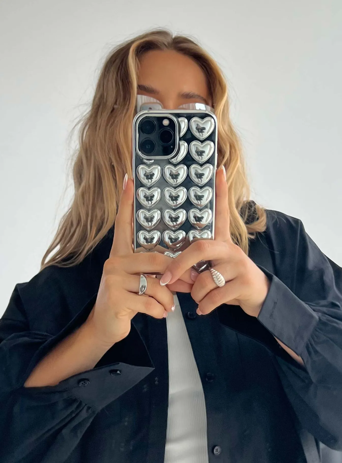 Princess Polly Alexina Iphone Case Silver Flash Sale