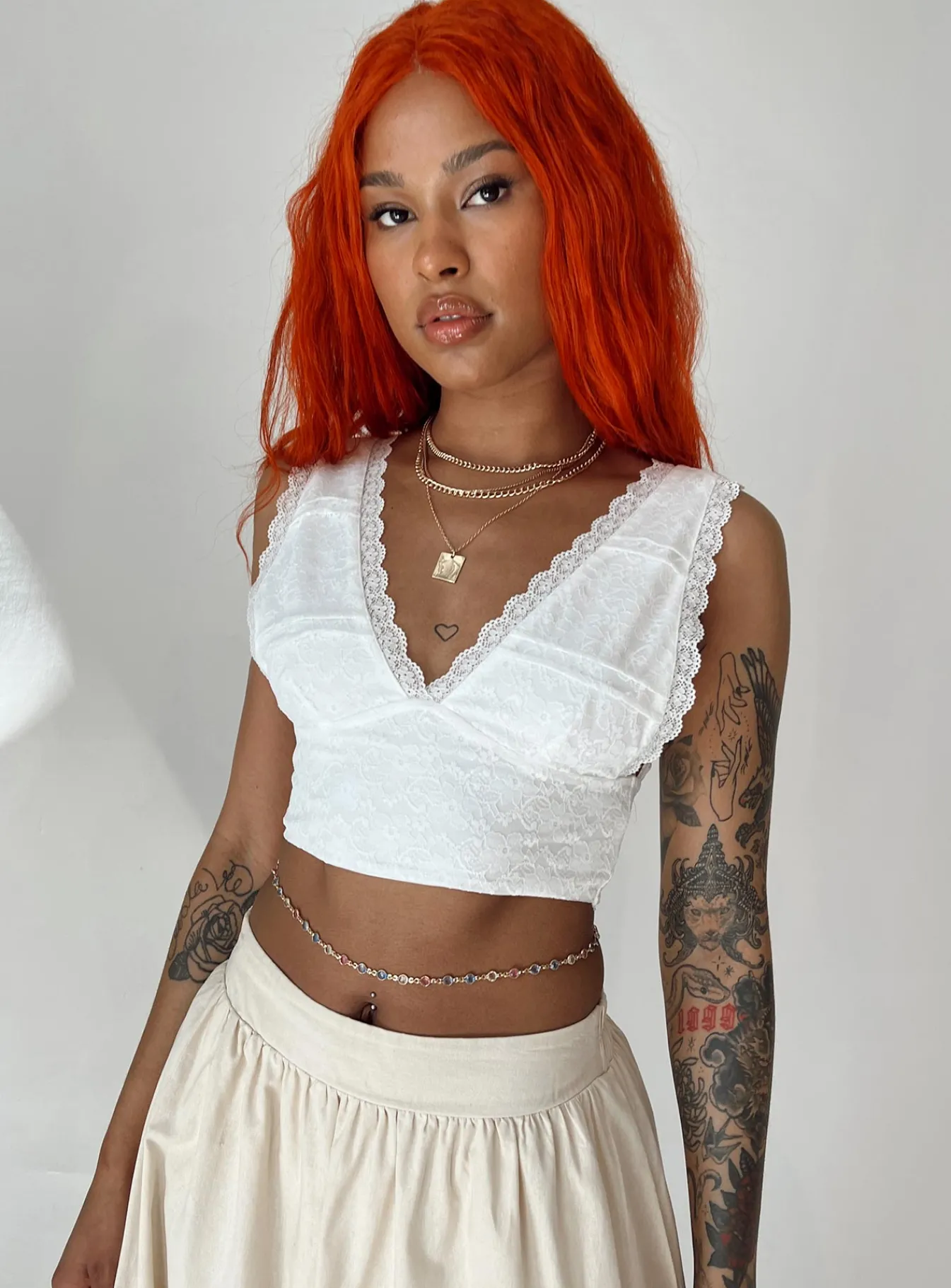 Princess Polly Alford Top White Online