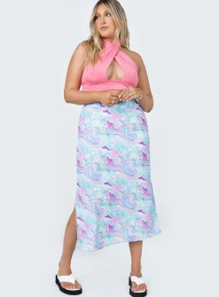 Princess Polly Aliana Midi Skirt Multi Store