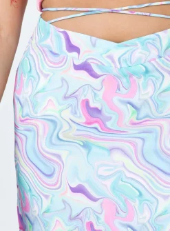 Princess Polly Aliana Midi Skirt Multi Store