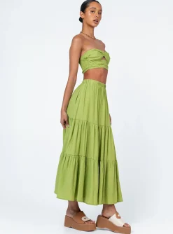 Princess Polly Alissa Set  Green Outlet