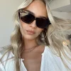 Princess Polly Alley Sunglasses  Tort Best Sale
