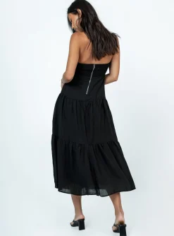 Princess Polly Allie Midi Dress Black Store