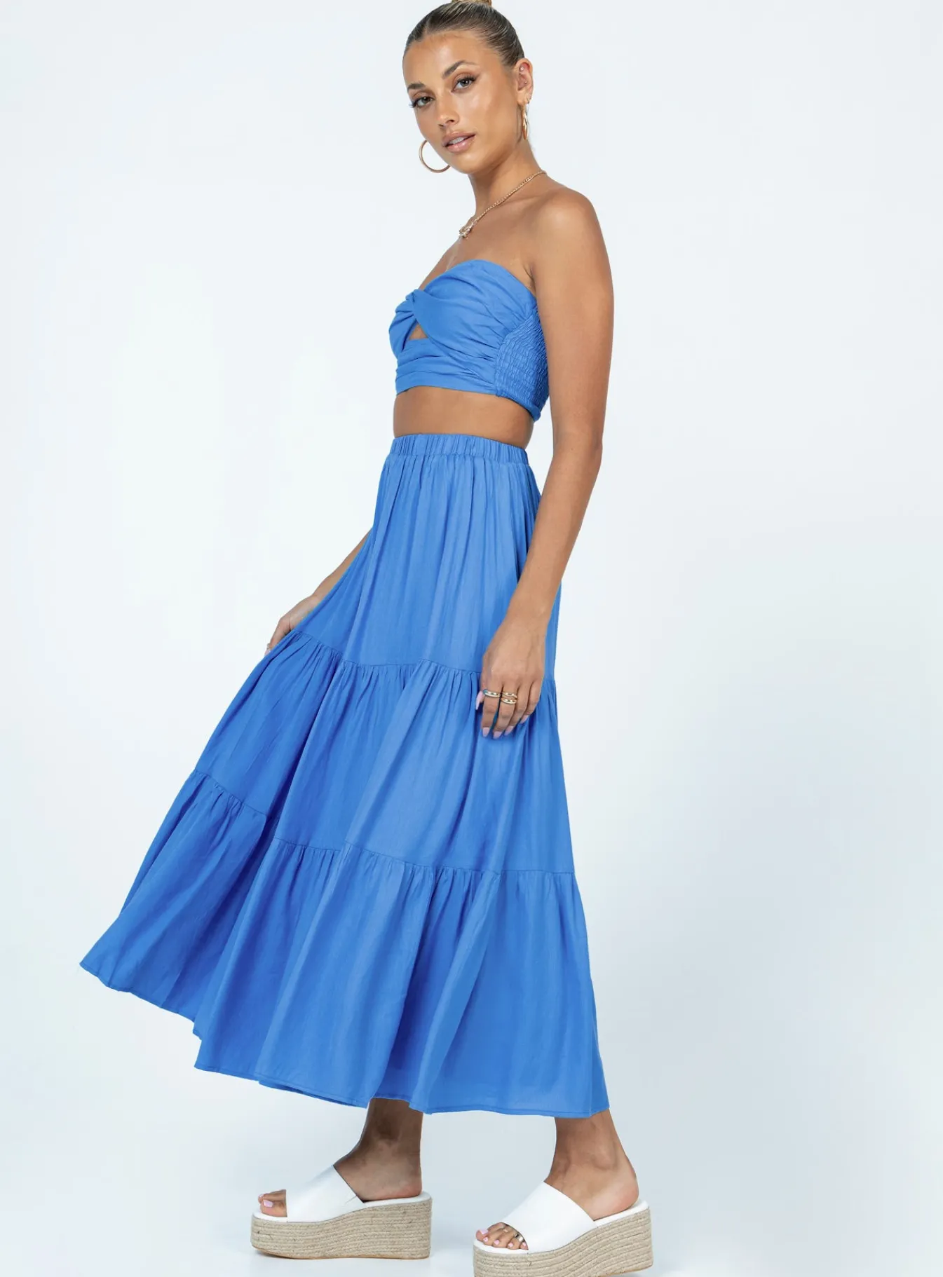 Princess Polly Allie Set Blue Outlet