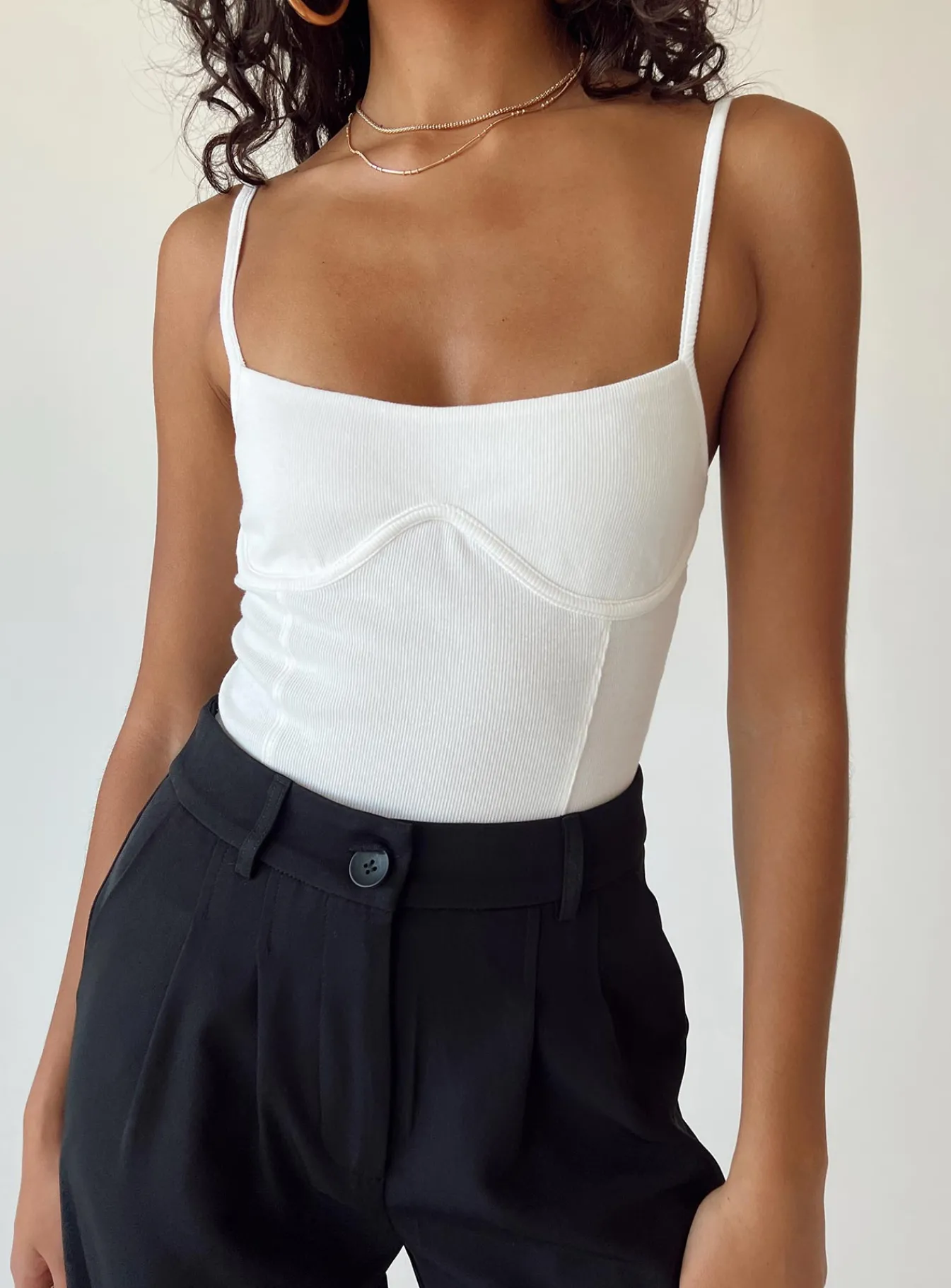 Princess Polly Allred Bodysuit White Fashion