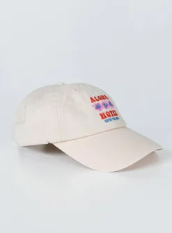 Princess Polly Aloha Hotel Dad Cap  Cream Cheap