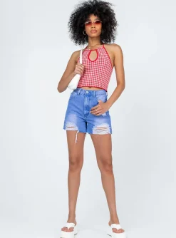 Princess Polly Alvanashorts Denim Discount