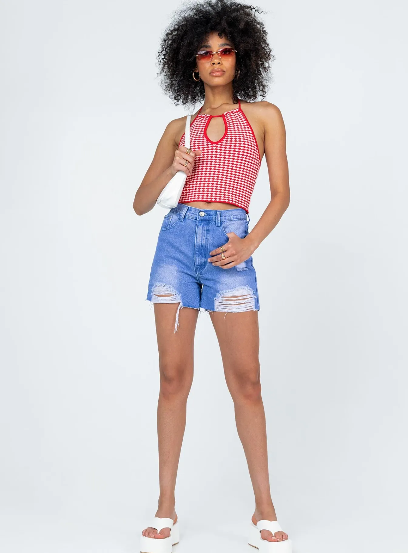 Princess Polly Alvanashorts Denim Discount