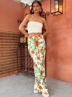 Princess Polly Alzino Top  Cream Discount