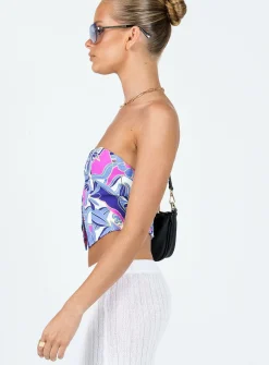 Princess Polly Amaia Top Pink Floral Best Sale