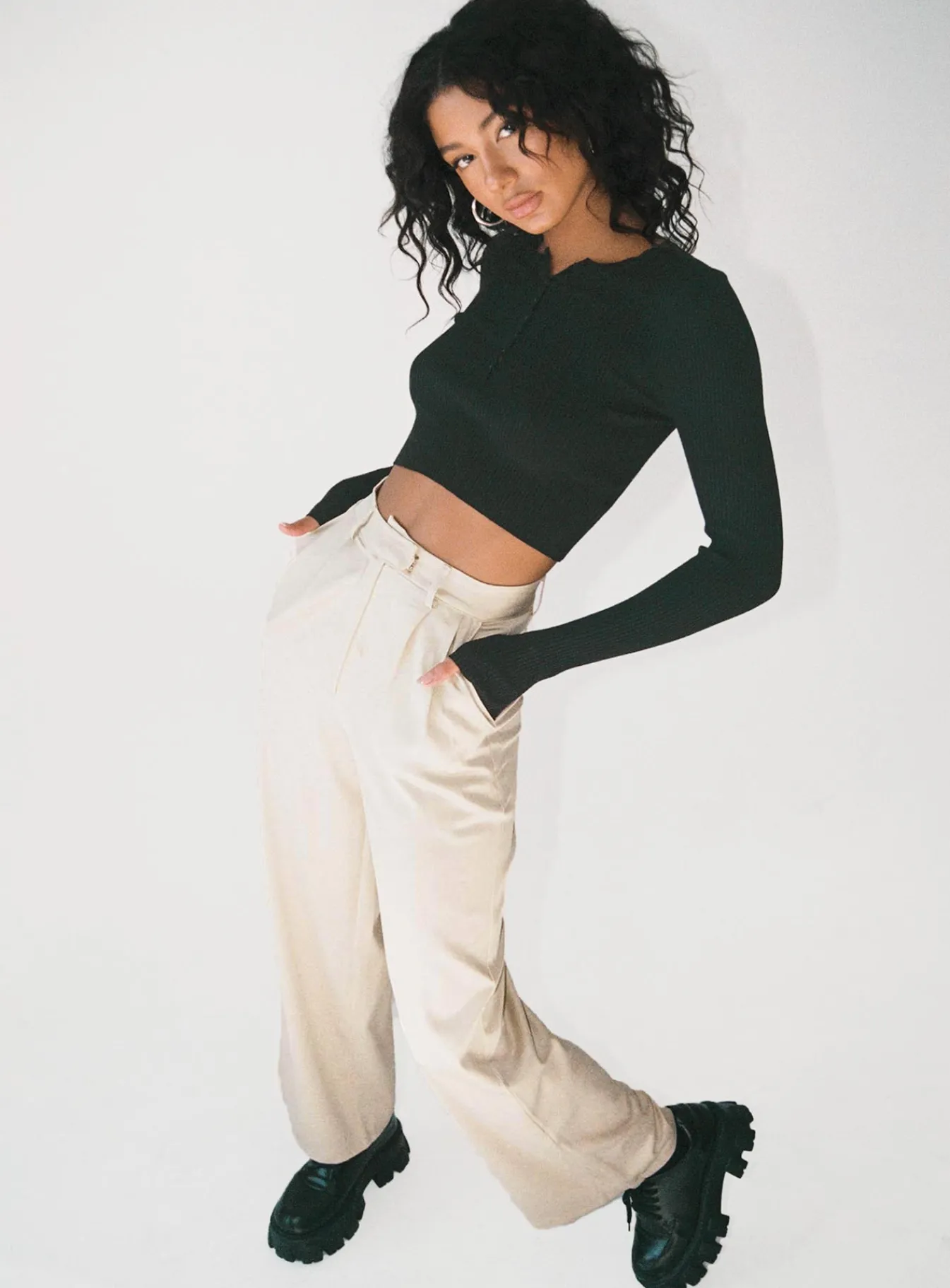 Princess Polly Amalia Pants Beige Online