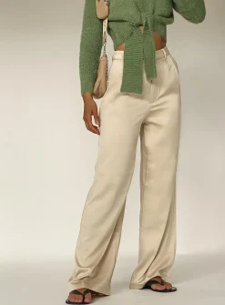 Princess Polly Amalia Pants Beige Online