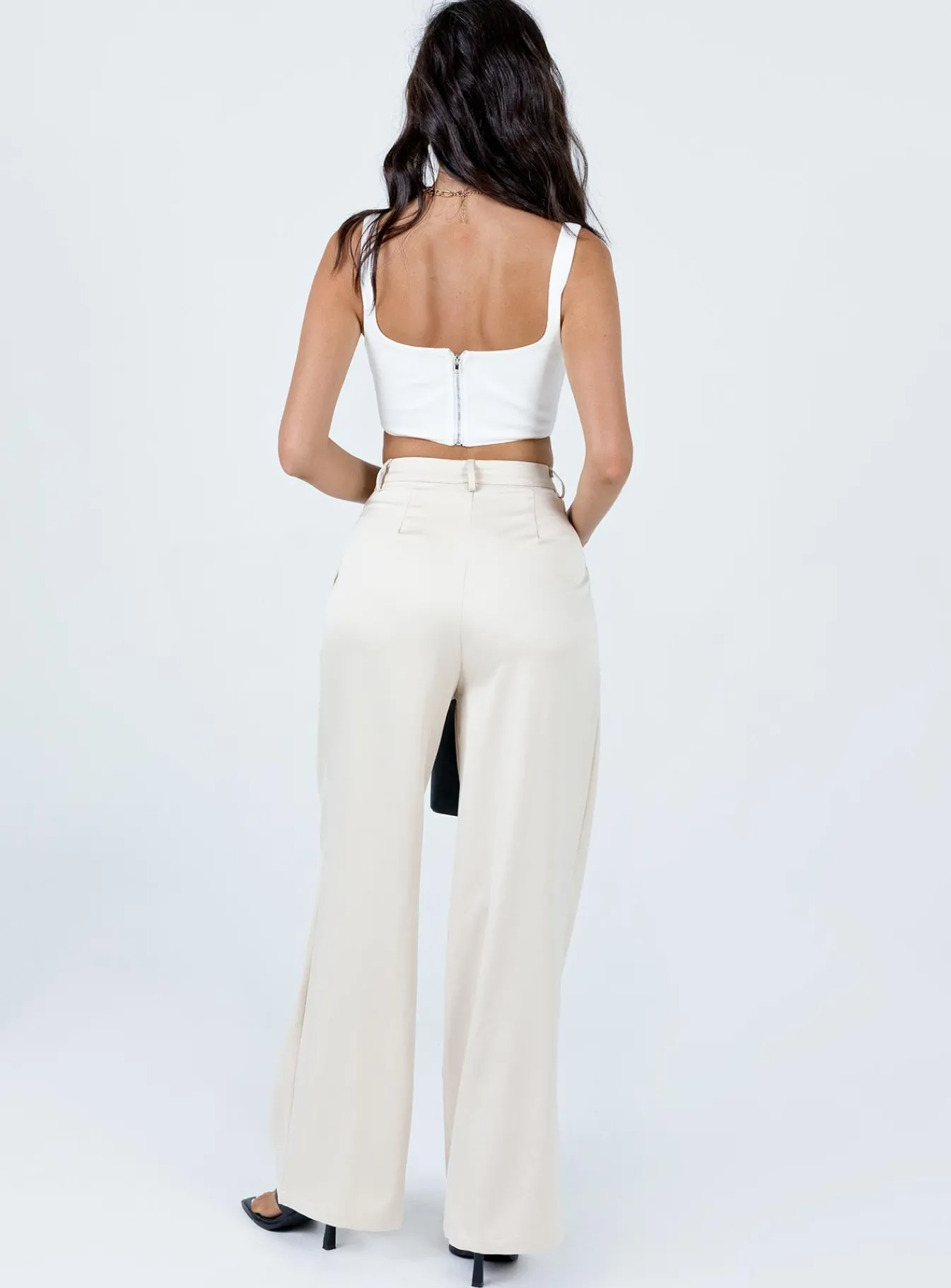 Princess Polly Amalia Pants Beige Online
