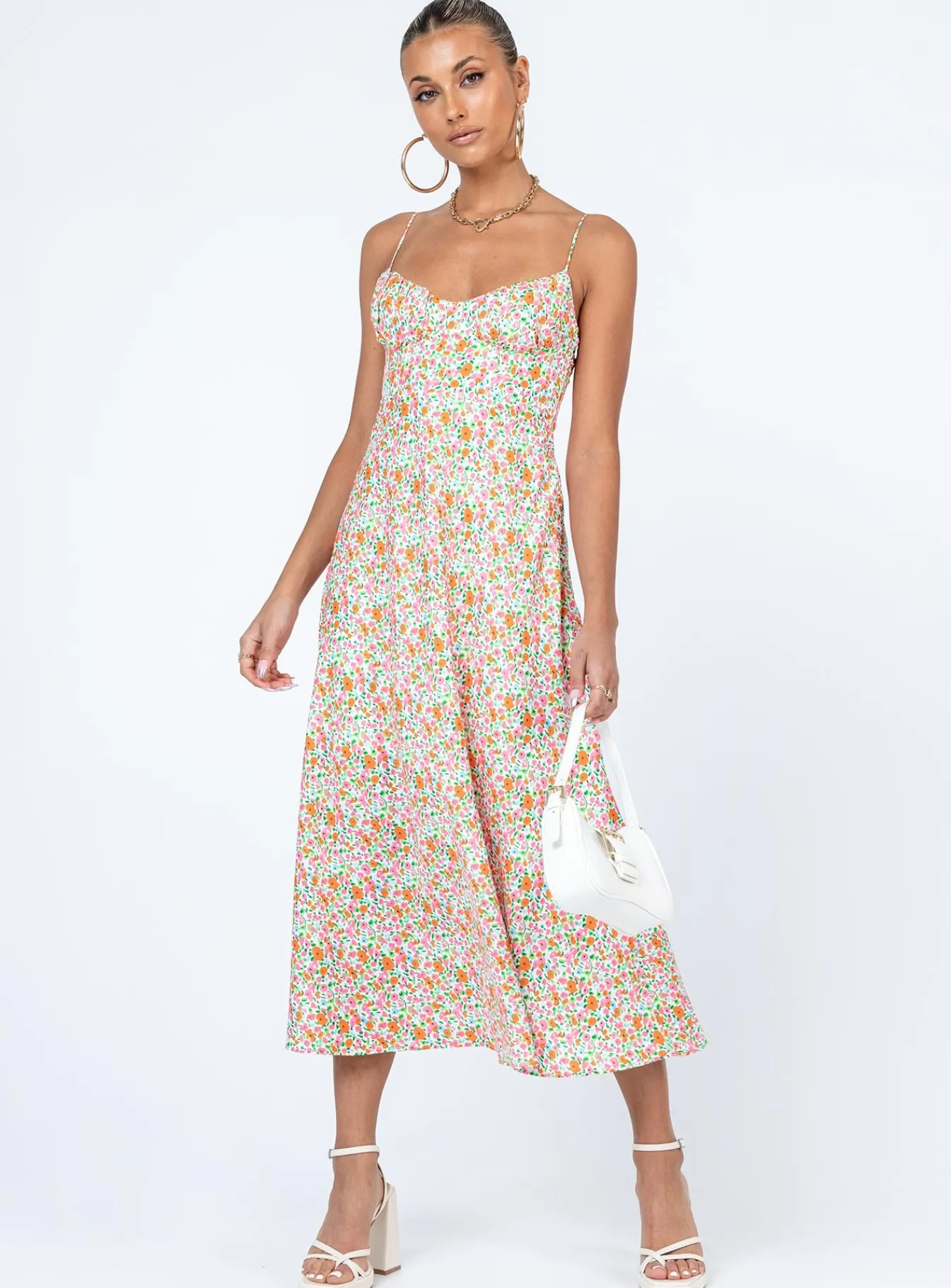 Princess Polly Amara Midi Dress Multi Online