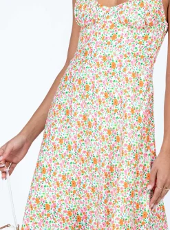 Princess Polly Amara Midi Dress Multi Online