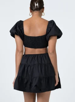 Princess Polly Amber Mini Dress Black Shop