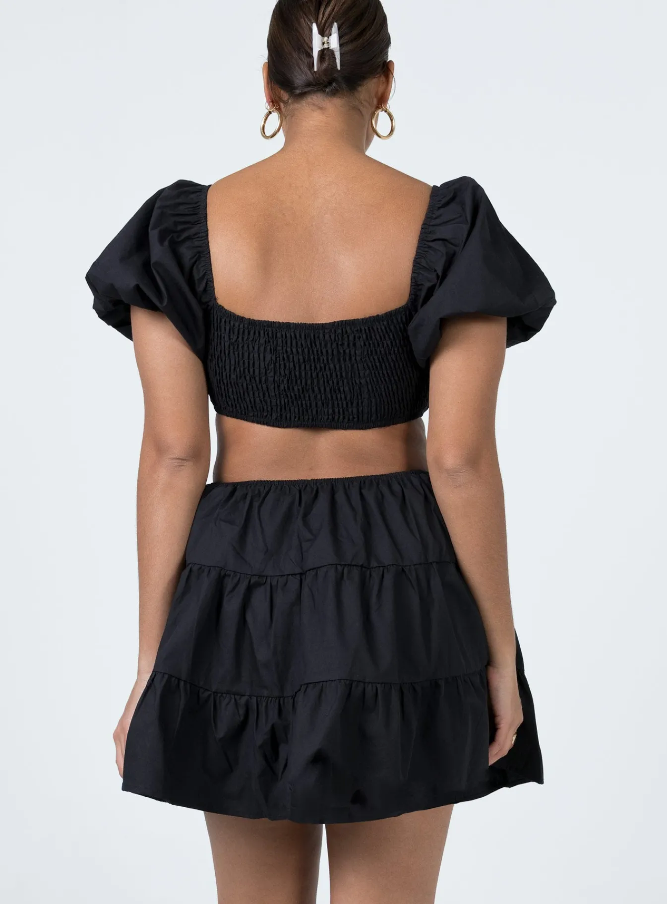 Princess Polly Amber Mini Dress Black Shop