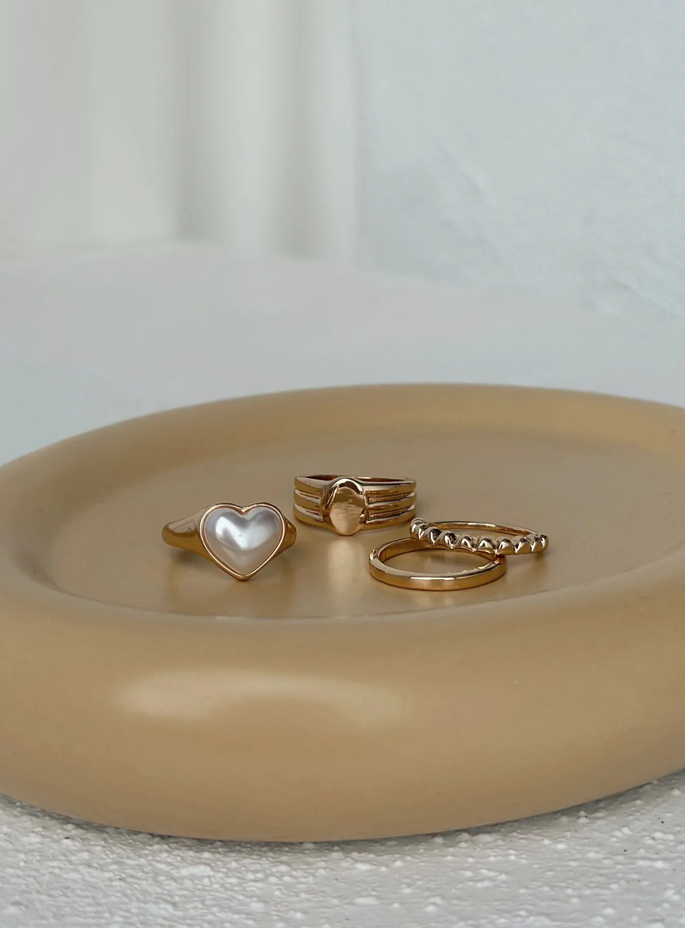 Princess Polly Ambers Ring Pack Gold Sale