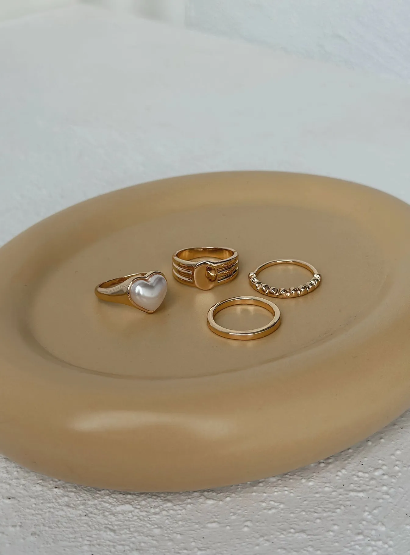 Princess Polly Ambers Ring Pack Gold Sale
