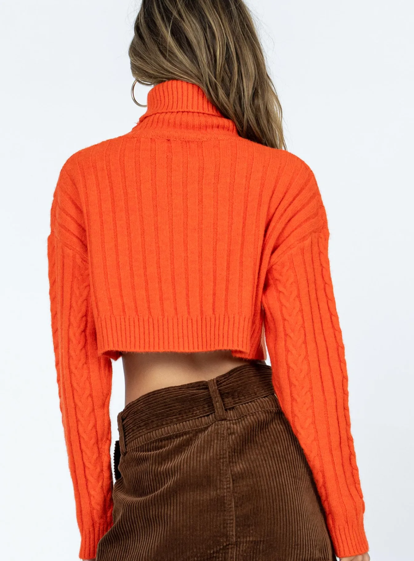 Princess Polly Amelle Sweater Orange Store
