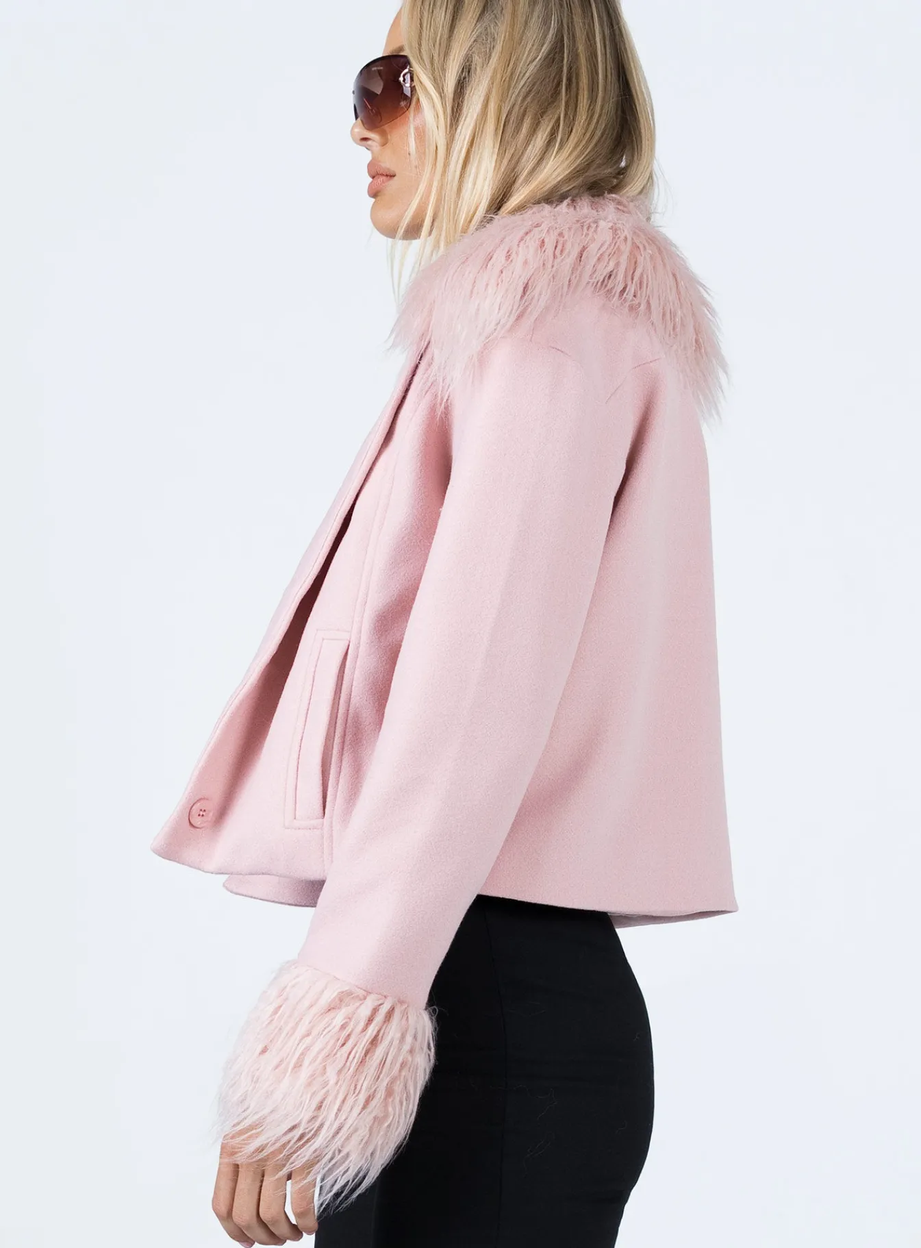 Princess Polly Ana Penney Lane Jacket Pink Store