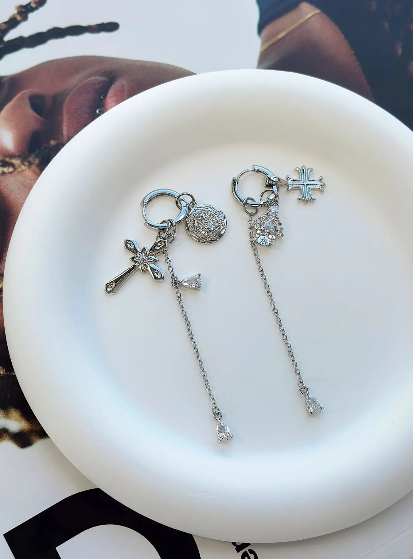 Princess Polly Anada Earrings Silver Clearance