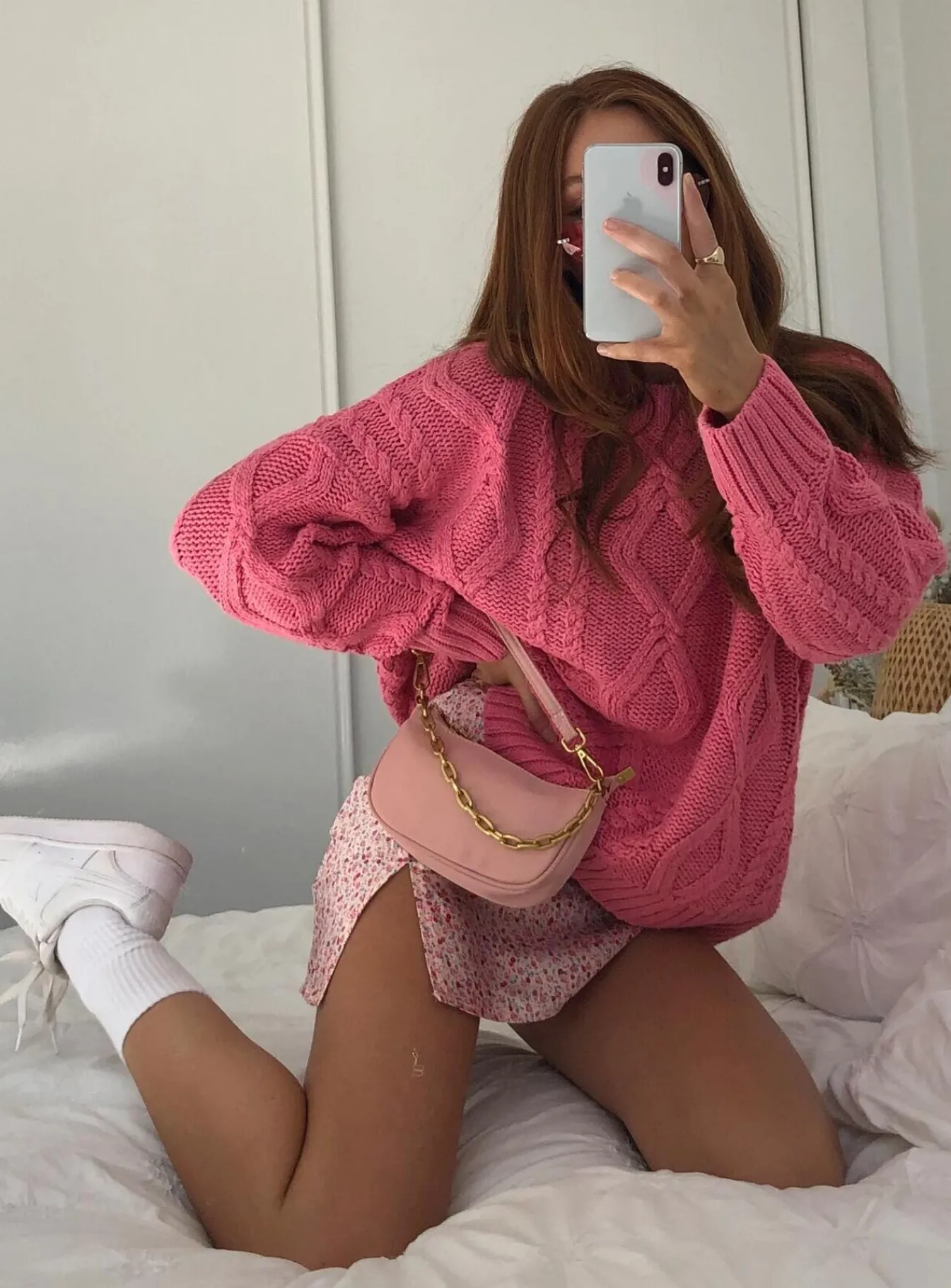 Princess Polly Anaya Oversized Sweater Pink Fashion