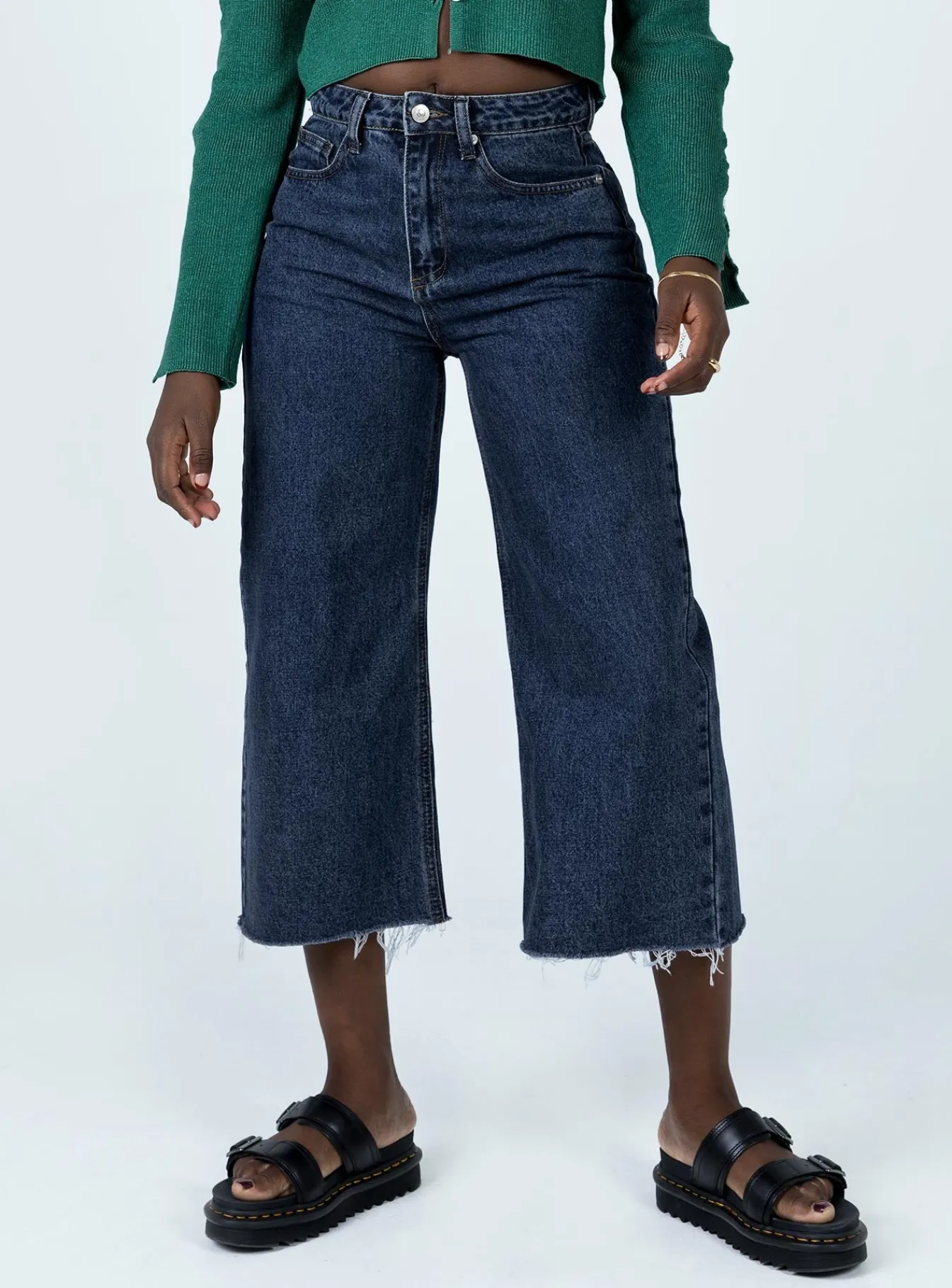 Princess Polly Andalusia Wide Legjeans Denim Cheap