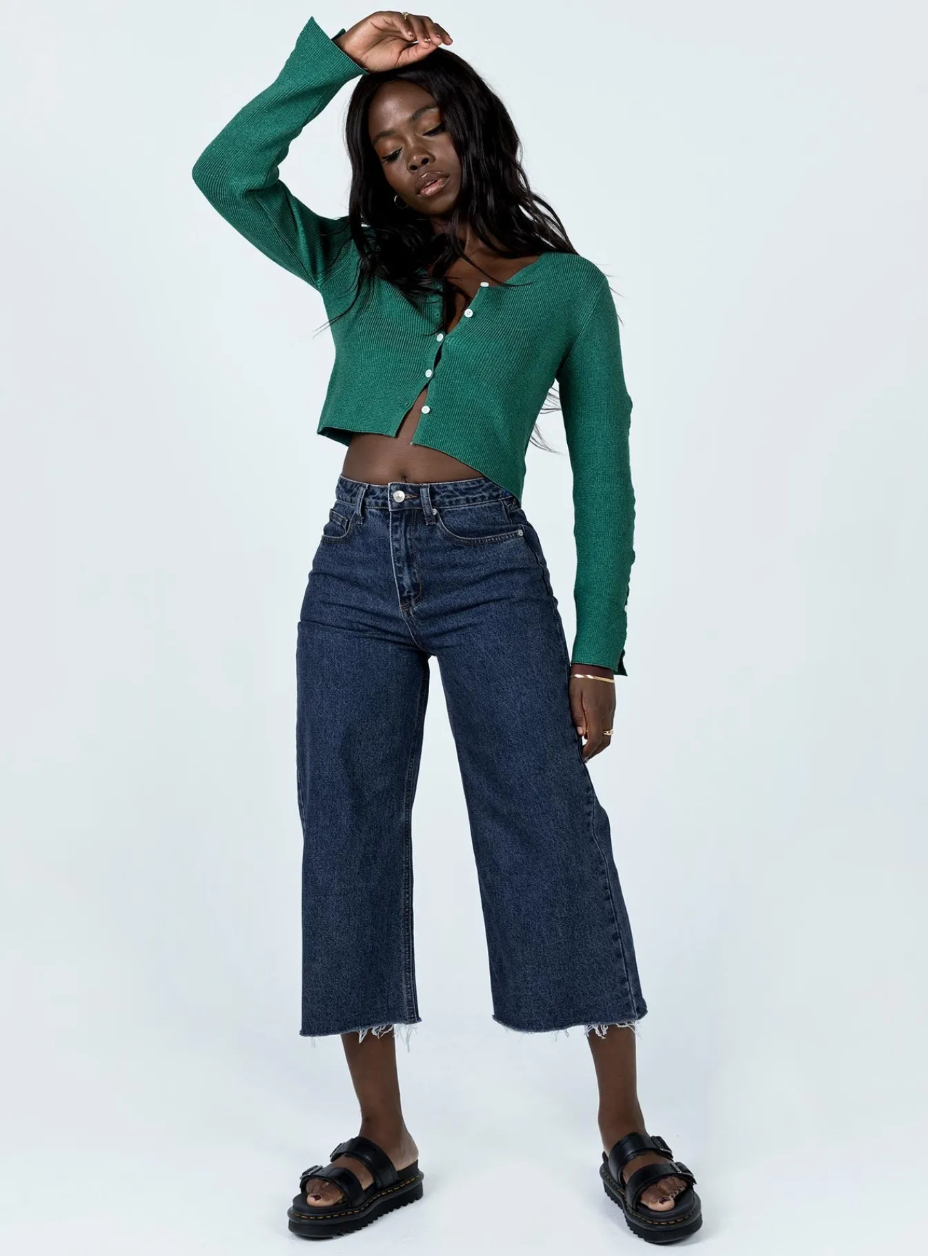 Princess Polly Andalusia Wide Legjeans Denim Cheap