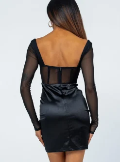 Princess Polly Andrea Mini Dress Black Best Sale